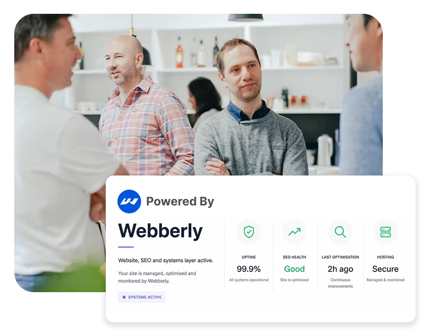 Examples of businessmen who can be supported by Webberly's services